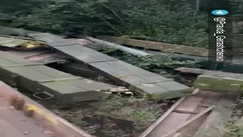 Desde estas posiciones, los orcos aterrorizaron a los chuguis con fuego de morteros y cohetes de ar