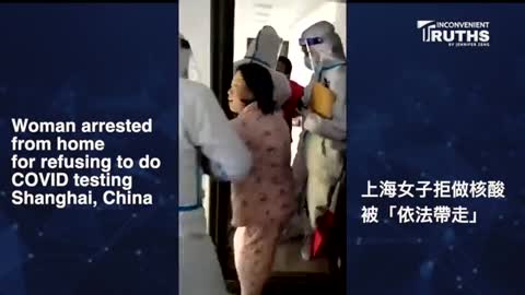 Mujer arrestada por negarse a hacer prueba Covid