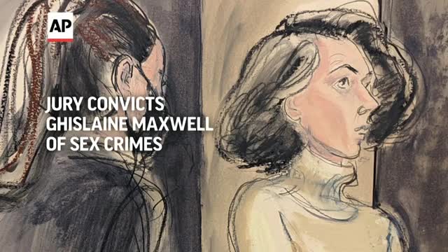 Ghislaine Maxwell found guilty for sex crimes.