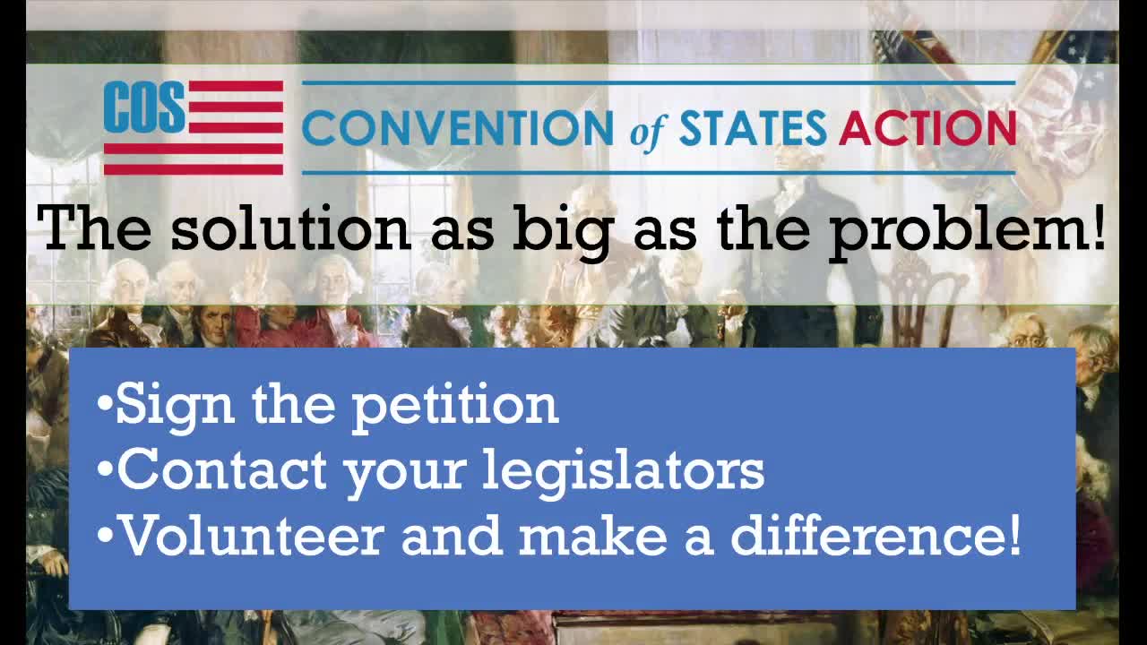 Convention of States Overview 2022