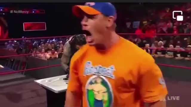 John Cena destroy Roman Reign, Wwe Raw