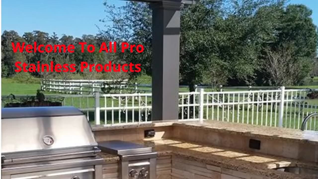 All Pro Stainless Products : Outdoor Cooking Appliances in Clearwater