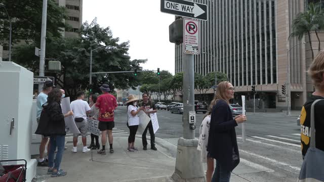 346 Australian Consulate Protest