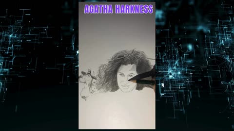 Agatha Harkness timelapse drawing