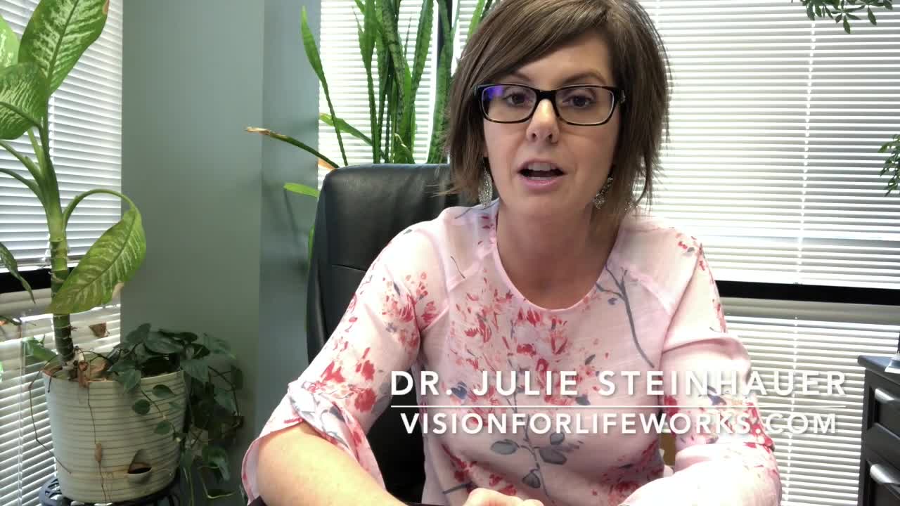 Ask Dr. Julie: What happens to my eyes when I look at something up close?