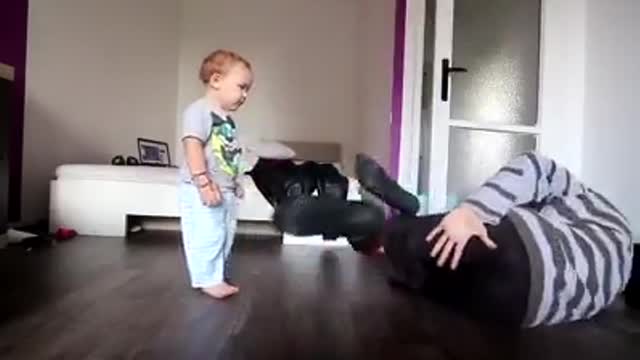 Hip Hop Dancing Toddler