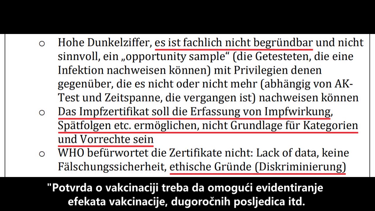 Korona mjere su bile iskljucivo politicki zahtjevi!