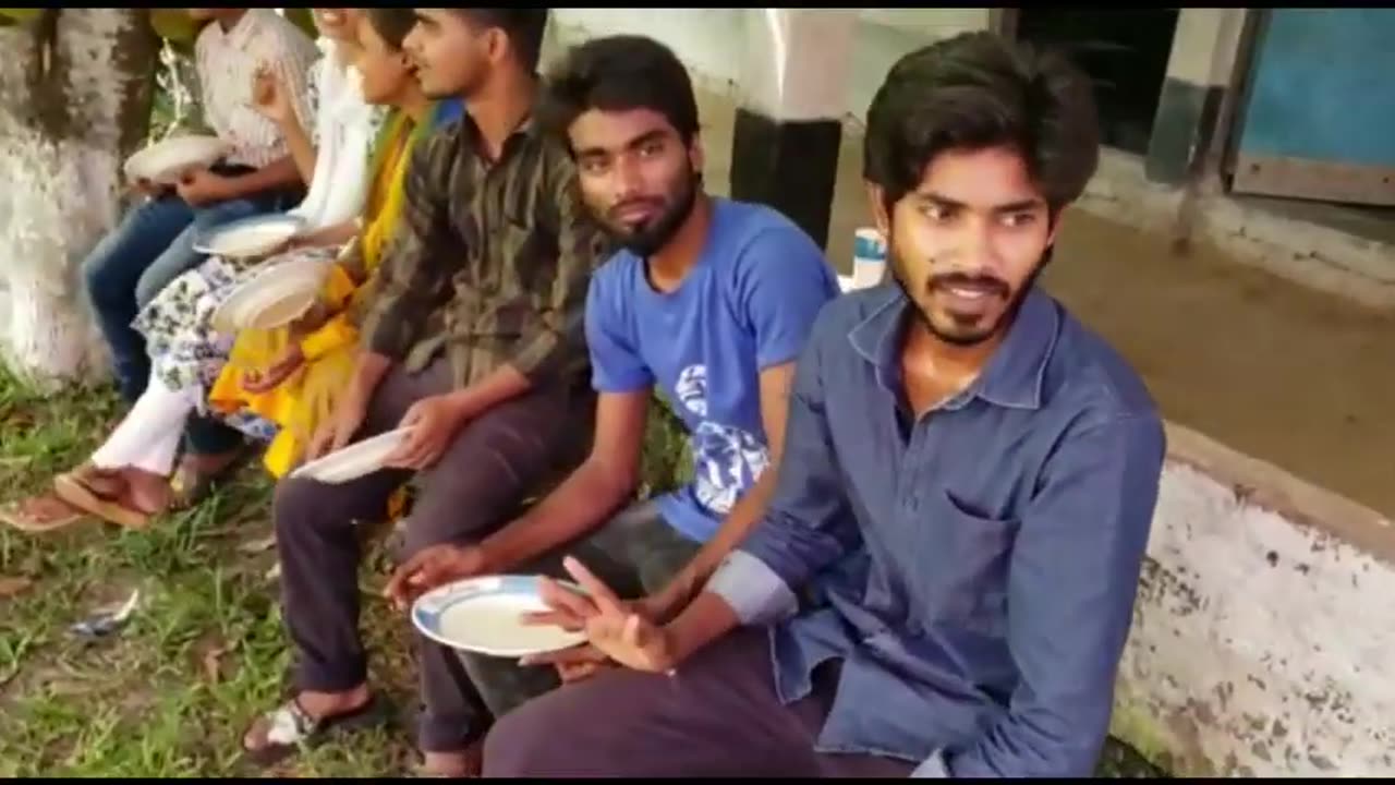 Food Distribution at Bangladesh School