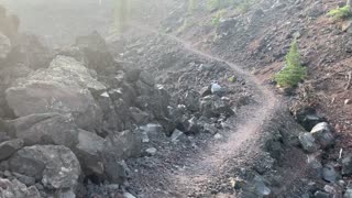 Central Oregon - Three Sisters Wilderness - Crossing the Volcanic Divide