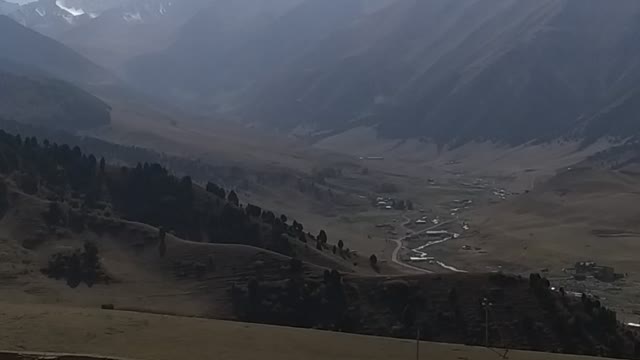 the beauty of the mountains of Central Asia