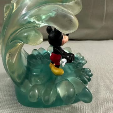 Disney Parks Mickey Mouse Splash Mountain Figurine #shorts