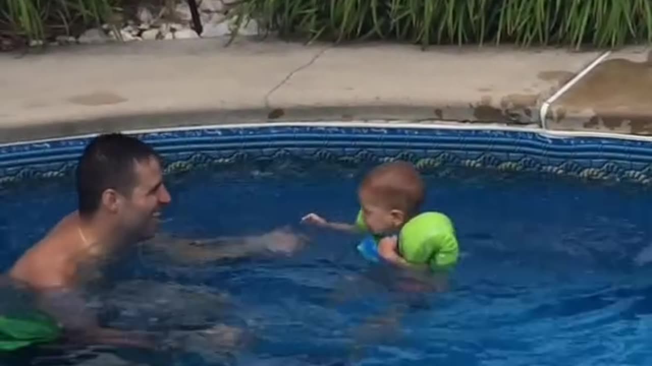 First time jumping into the pool - Nothin’ but a Good Time - Poision