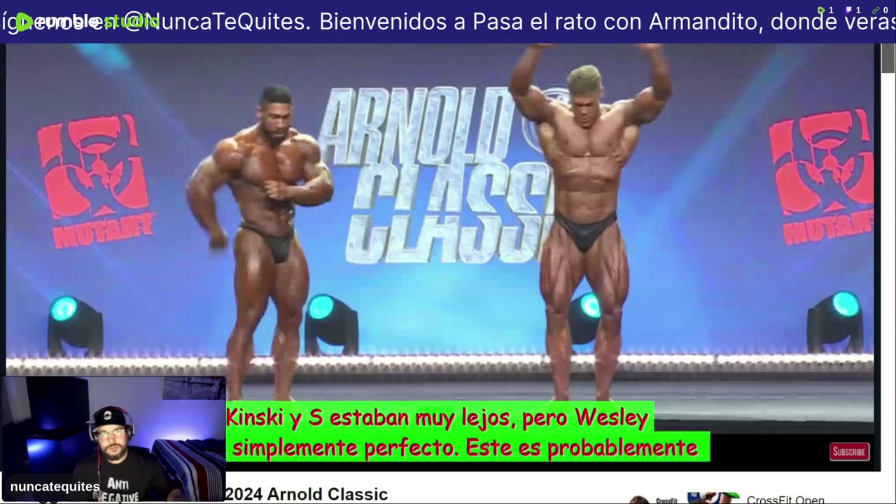 LAS SORPRESAS DEL ARNOLD CLASSIC 2024. MI TERCER STREAM.