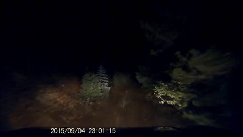 Colorado Trail Driving at Night