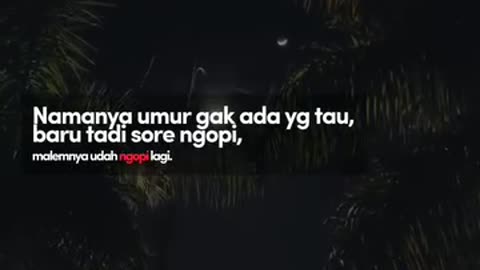 Umur tidak ada yang tau