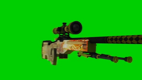 Awm Sniper shoot Green Screen .#greenscreen