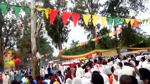 Ethiopian Orthodox Cross Ceremony Assosa