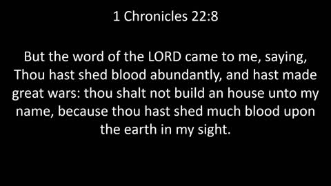 KJV Bible 1st Chronicles Chapter 22