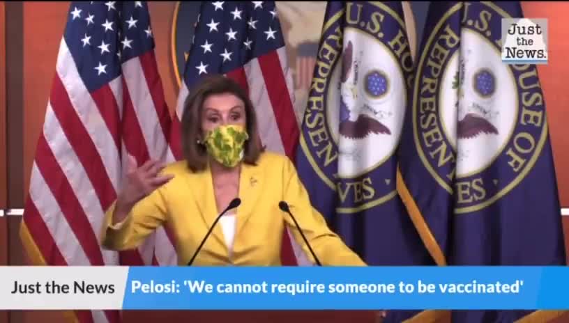 PELOSI UNBELIEVABLE RETARDANT SPEECH FREEDOM?