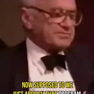 Milton Friedman on AGRICULTURE Department