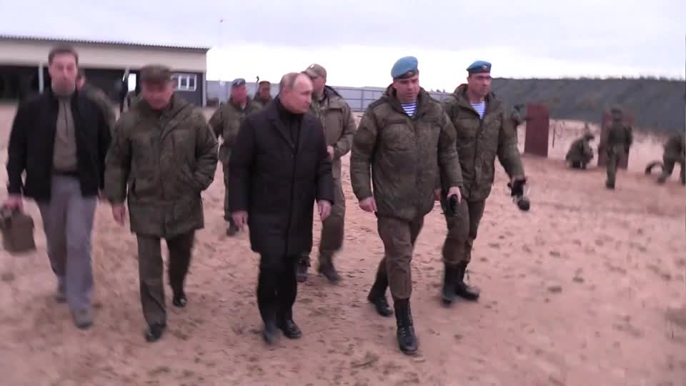❗️ Vladimir Putin checked the training of mobilized servicemen
