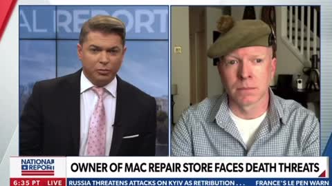 Owner of the Mac repair store faces death threats and talks about the laptop from hell hard drive.