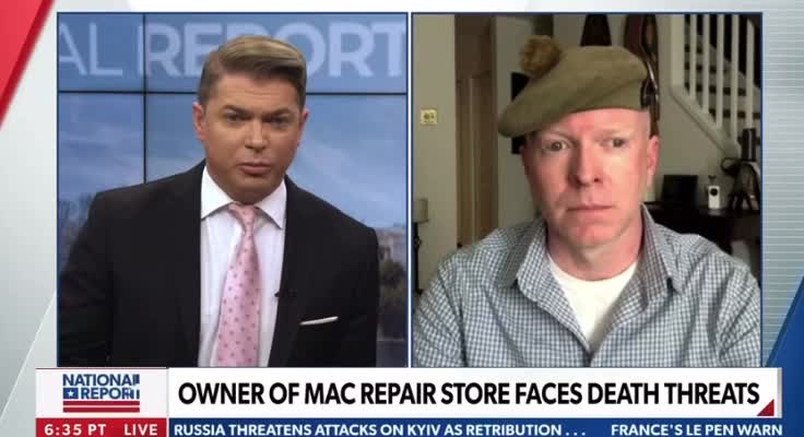 Owner of the Mac repair store faces death threats and talks about the laptop from hell hard drive.