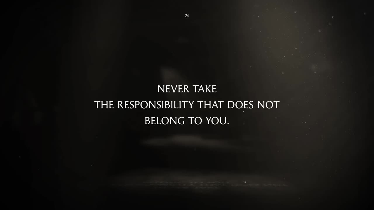 Never Take The Responsbility