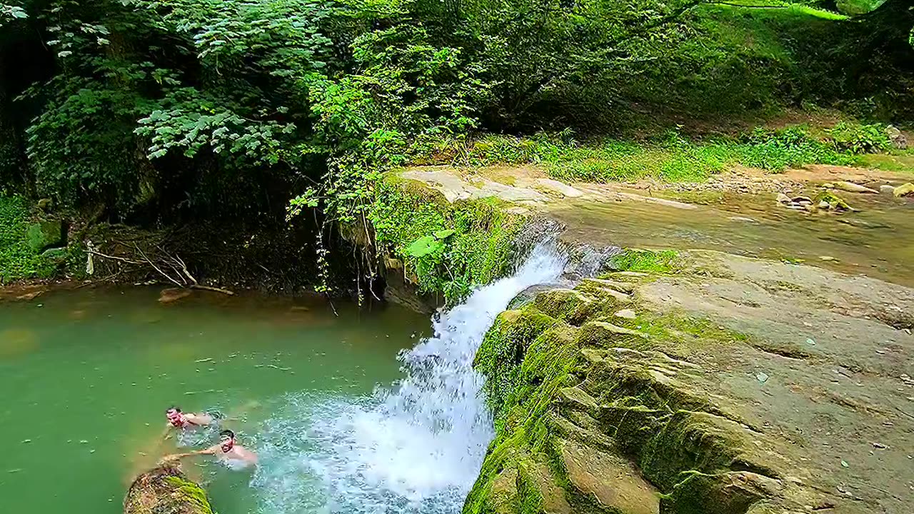 Swimming in this water and view will make you younger for a few years