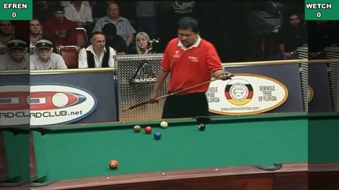 Billiard Legend!! Efren "Bata" Reyes, He didnt make a opponent score!! Beast Mode