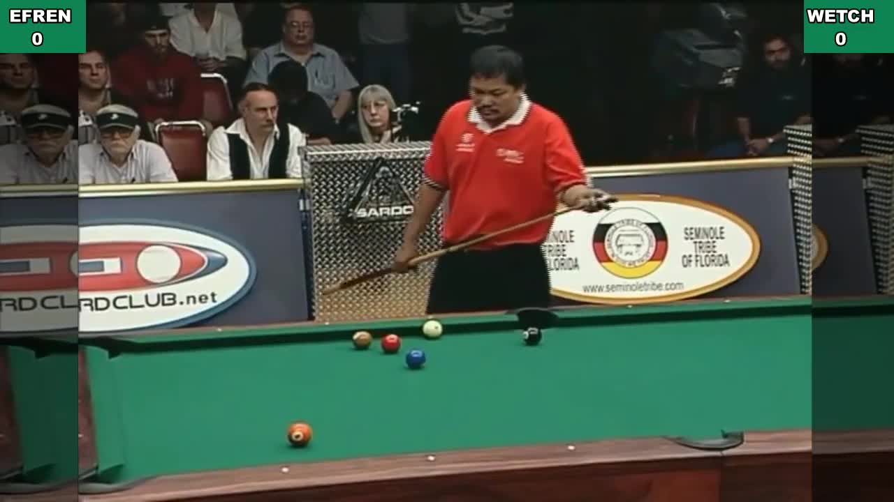 Billiard Legend!! Efren "Bata" Reyes, He didnt make a opponent score!! Beast Mode