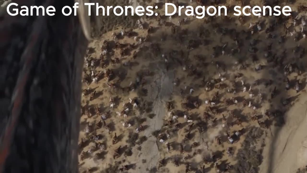 Game of Thrones: Dragons scenes