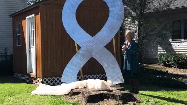 Unveiling the Ribbon for Memories