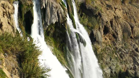 amazing water fall sounds in the nature