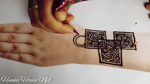 Easy Art Mehndi Design |HennahouseNpl