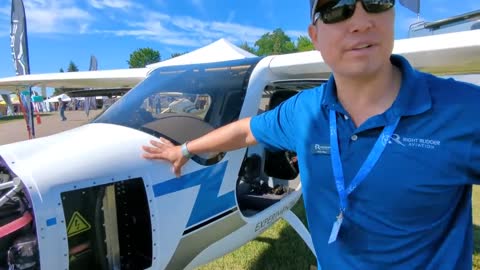 Electric Airplane?! Pipistrel Electro at Airventure 2022.