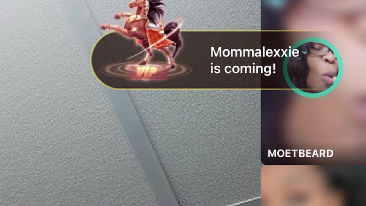 Moet gets pep talk from Ari n MoetBeard while getting ready to meet Flocko 7/7/24 #bigoclipandsip