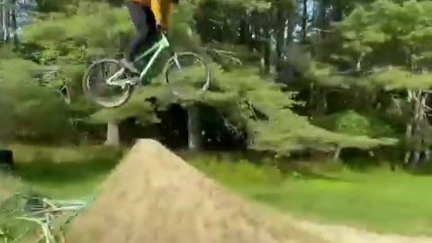 Muita habilidade na bike