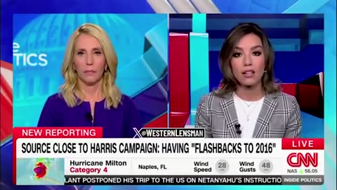 CNN: Sources close to Harris camp say they're having ‘Flashbacks' to 2016: "Polls Not Moving"