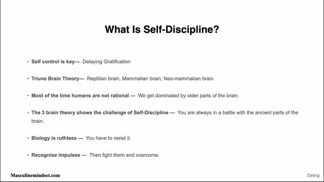 Self-Discipline