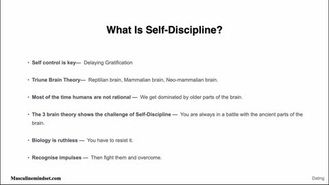 Self-Discipline