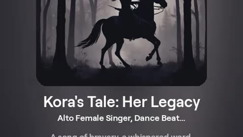 Kora's Tale - Her Legacy