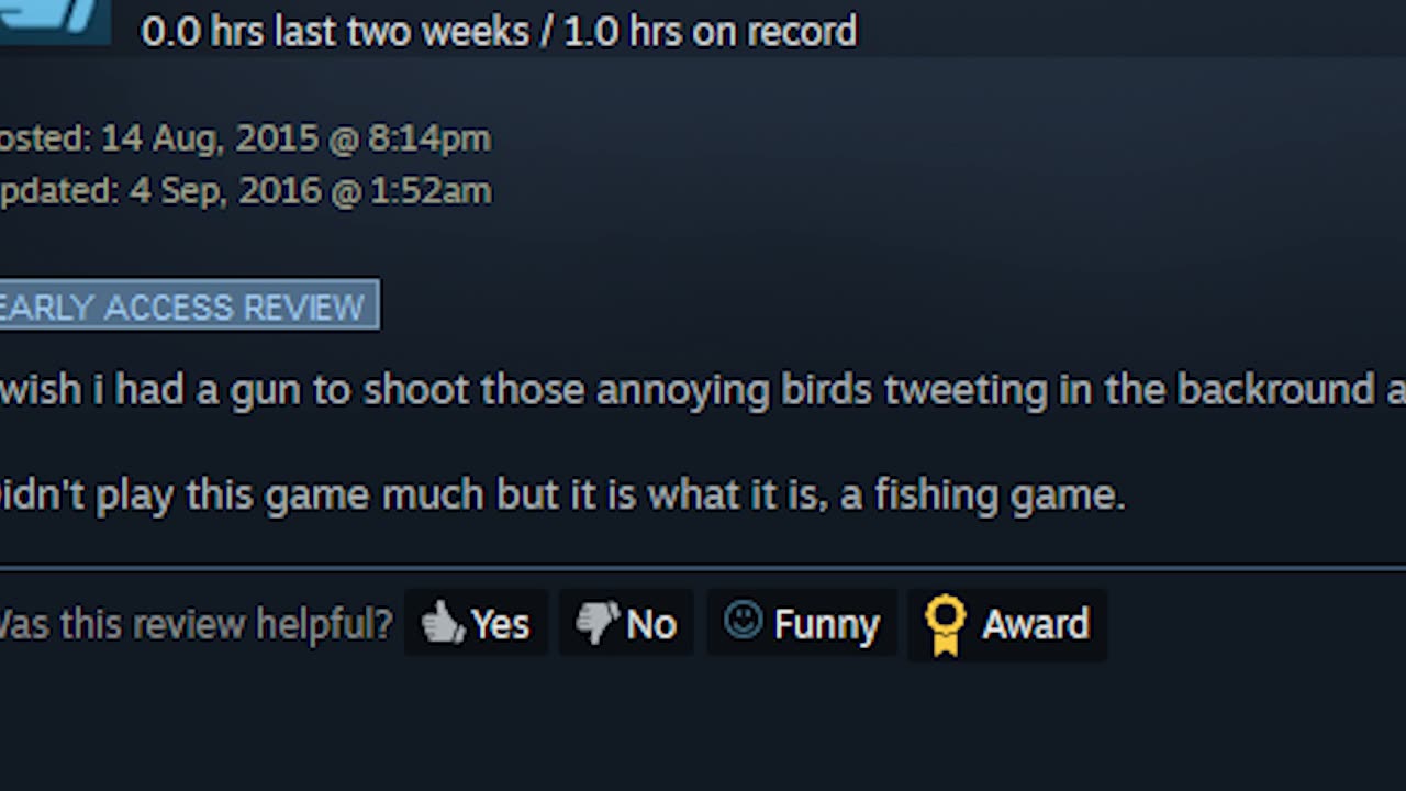 Fishing Planet Steam Review