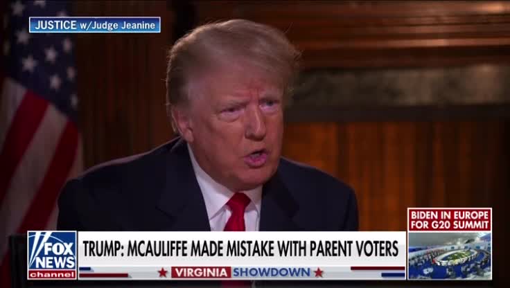 President Trump w/Judge Jeanine