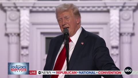 Donald Trump's historical speech at RNC 2024
