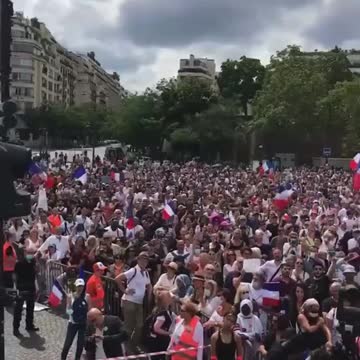 Paris Protests Calling for the Resignation of Macron