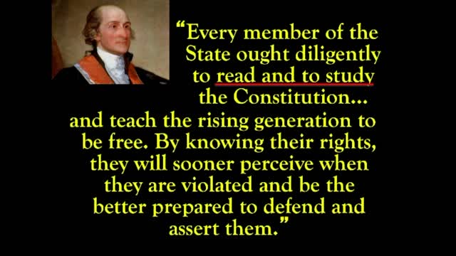 Do You Know Why Chief Justice John Jay Said to Study the Constitution?