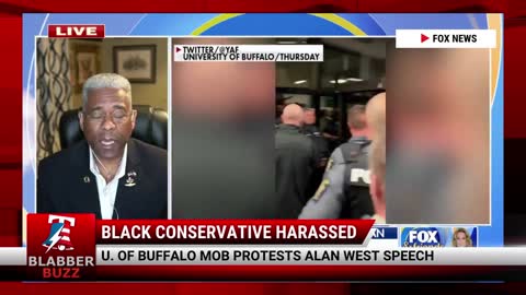 Black Conservative Swarmed By Woke Mob