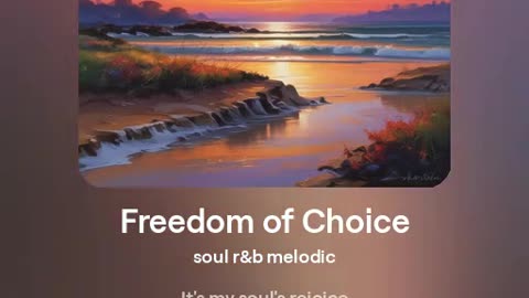 Freedom of choice