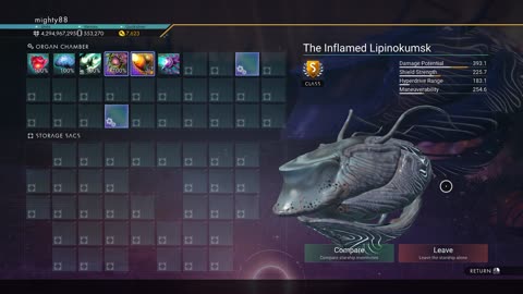 No Man's Sky - The Inflamed Lipinokumsk - Living Ship